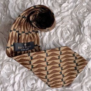 New Bill Blass mens silk‎ tie